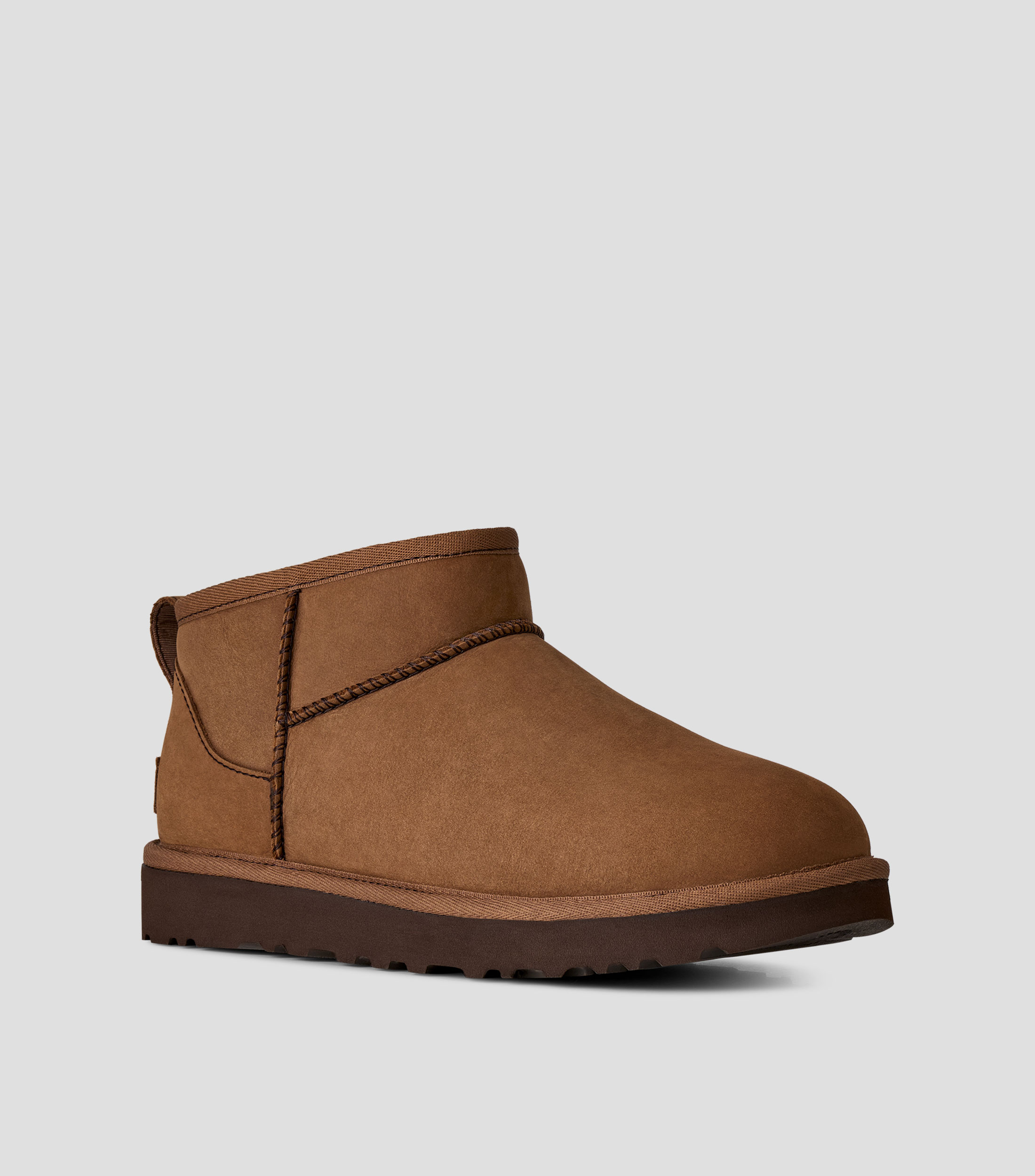 Botines Classic Ultra Mini Nubuck de cuero Mujer